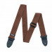 Ремінь гітарний DUNLOP D0701BR POLY BROWN STRAP Ремінь гітарний DUNLOP D0701BR POLY BROWN STRAP