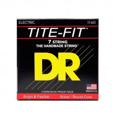 Струни для гітари DR Strings TITE-FIT Electric - Heavy 7 String (11-60)