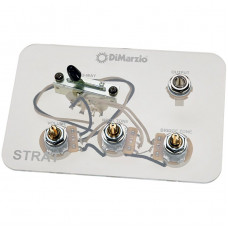 Гітарна електроніка DIMARZIO GW2108A5 STRAT WIRING HARNESS WITH 5-WAY SWITCH AND 250K POTS