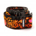 Ремінь гітарний DUNLOP JIMI HENDRIX BLACKLIGHT MONTEREY ORANGE STRAP Ремінь гітарний DUNLOP JIMI HENDRIX BLACKLIGHT MONTEREY ORANGE STRAP