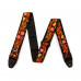 Ремінь гітарний DUNLOP JIMI HENDRIX BLACKLIGHT MONTEREY ORANGE STRAP Ремінь гітарний DUNLOP JIMI HENDRIX BLACKLIGHT MONTEREY ORANGE STRAP