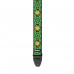 Ремінь гітарний DUNLOP JIMI HENDRIX BLACKLIGHT FILLMORE GREEN STRAP Ремінь гітарний DUNLOP JIMI HENDRIX BLACKLIGHT FILLMORE GREEN STRAP