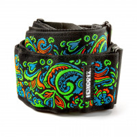 Ремінь гітарний DUNLOP JIMI HENDRIX BLACKLIGHT LOVE DROPS BLUE STRAP