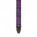Ремінь гітарний DUNLOP JIMI HENDRIX BLACKLIGHT LOVE DROPS PINK STRAP Ремінь гітарний DUNLOP JIMI HENDRIX BLACKLIGHT LOVE DROPS PINK STRAP