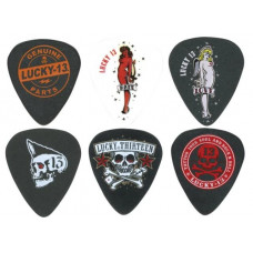 Медіатор DUNLOP LUCKY 13 ARTIST SERIES PICK .60MM