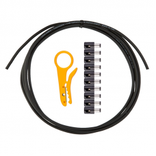 Кабель LAVA CABLE LCDCKT-B Tightrope Solder Free DC Kit (Black)