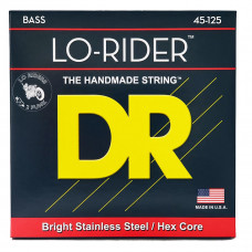Струни для гітари DR Strings LO-RIDER Bass - Medium - 5-String (45-125)
