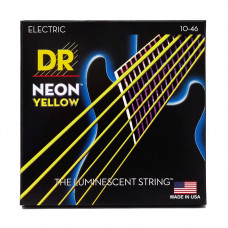 Струни для гітари DR Strings NEON Yellow Electric - Medium (10-46)