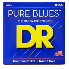 Струни для гітари DR Strings PURE BLUES Bass - Medium (45-105)