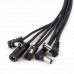 Педалборд / Блок живлення ROCKBOARD Flat Daisy Chain Cable, 8 Outputs, angled