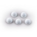 Педалборд / Блок живлення ROCKBOARD LED Damper, Defractive Cover for bright LEDs, 5 pcs - Large