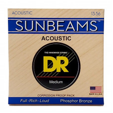 Струни для гітари DR Strings SUNBEAM Acoustic Phosphor Bronze - Medium (13-56)