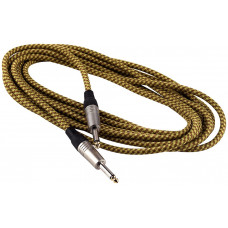 Кабель ROCKCABLE RCL30203 TC D/Gold Instrument Cable - Vintage Tweed (3m)