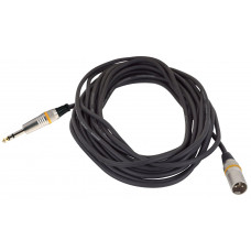 Кабель ROCKCABLE RCL30390 D6M BA - Microphone Cable - XLR (m) / TRS Jack (10m)