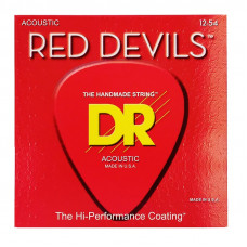 Струни для гітари DR Strings RED DEVILS Acoustic - Light (12-54)