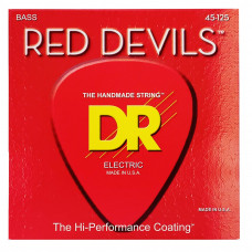 Струни для гітари DR Strings RED DEVILS Bass - Medium - 5-String (45-125)