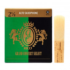 Тростини для духового інструменту D'ADDARIO Grand Concert Select - Alto Sax #2.5 (1шт)