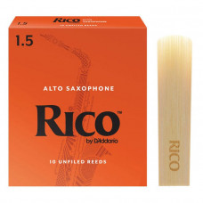 Тростини для духового інструменту D'ADDARIO Rico - Alto Sax #1.5 (1шт)