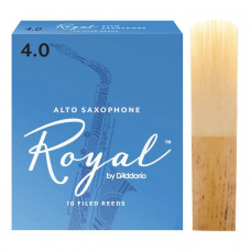 Тростини для духового інструменту D'ADDARIO Royal - Alto Sax #4.0 (1шт)