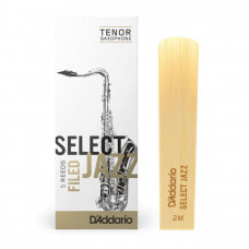Тростини для духового інструменту D'ADDARIO Select Jazz - Tenor Sax Filed 2M (1шт)