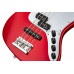 Бас-гітара SADOWSKY MetroExpress 21-Fret Hybrid P/J Bass, Maple, 4-String (Candy Apple Red Metallic)