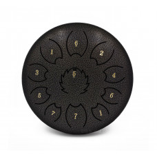 Глюкофон FZONE STD6I11N Black STEEL TONGUE DRUM