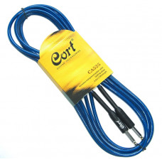 Кабель CORT CA525 (Blue) Instrument Cable (4.5m)