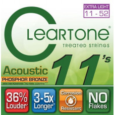 Струни для гітари CLEARTONE 7411 ACOUSTIC PHOSPHOR BRONZE EXTRA LIGHT (11-52)