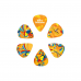 Медіатор D'ADDARIO 1CWH4-11B1 YELLOW SUBMARINE 55TH ANNIVERSARY GUITAR PICKS - Primrose Prairie