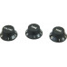 Гітарна механіка DIMARZIO DM2111 B STRAT KNOBS SET (BLACK)