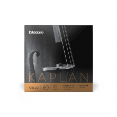 Струни для смичкових інструментів D'ADDARIO KAPLAN CELLO STRING SET 4/4 Scale Medium Tension