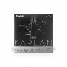Струни для смичкових інструментів D'ADDARIO KAPLAN VIVO VIOLIN STRING SET 4/4 Scale Medium Tension