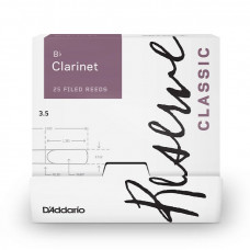 Тростини для духового інструменту D'ADDARIO Reserve Classic - Bb Clarinet #3.5 - 25 Box