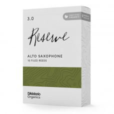 Тростини для духового інструменту D'ADDARIO Organic Reserve - Alto Sax #3.0 - 10 Box