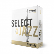 Тростини для духового інструменту D'ADDARIO Select Jazz - Soprano Sax 4M - 10 Pack