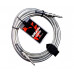 Кабель DIMARZIO EP1715SSSM Instrument Cable 4.5m (Chrome)