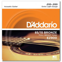 Струни для гітари D'ADDARIO EZ900 85/15 BRONZE EXTRA LIGHT (10-50) Струни для гітари D'ADDARIO EZ900 85/15 BRONZE EXTRA LIGHT (10-50)