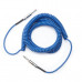 Кабель D'ADDARIO PW-CDG-30BU Coiled Instrument Cable - Blue (9m)