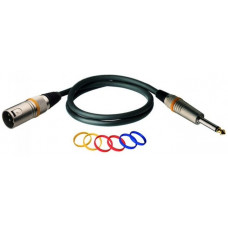 Кабель ROCKCABLE RCL30381 D6 M - Microphone Cable - XLR (m) / TS Jack (1m)