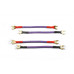 Purple Jumper cable for speakers