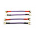 Purple Jumper cable for speakers