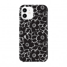 Coach Protective Case for iPhone 12 - Bold Floral Black/Clear
