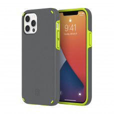 Чохол Incipio Duo Case for iPhone 12 Pro - Gray/Volt Green