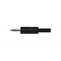 Конектор miniJack стерео 3.5 мм QUIK LOK G118BK Stereo 3.5mm metal jack plug with 4.5mm diameter spring - Black