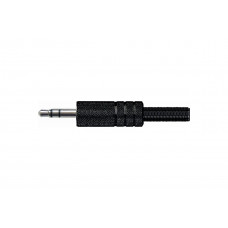 Конектор miniJack стерео 3.5 мм QUIK LOK G118BK Stereo 3.5mm metal jack plug with 4.5mm diameter spring - Black