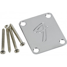 FENDER 4-BOLT NECK PLATE VINTAGE-STYLE CHROME Пластина для кріплення грифа