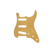 Пикгард FENDER PICKGUARD FOR STRAT S/S/S 11-HOLE GOLD ANODIZED