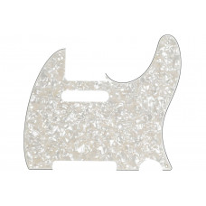 FENDER 8-HOLE MOUNT MULTI-PLY TELECASTER PICKGUARDS WHITE AGED PEARLOID Пікгард