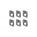 GRAPH TECH PRT-952-217-B0 Premium Plates For F Style Screw Hole - Black Пластини для кілків