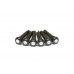 GRAPH TECH PP-2044-00 TUSQ Bridge Pins 4mm Black / Mother-of-Pearl (6 Pcs) Набір кілочків